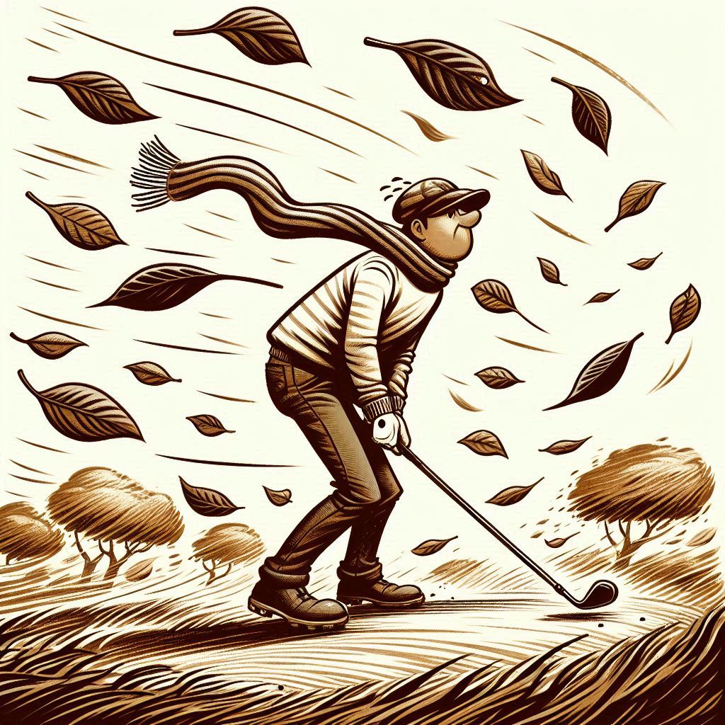 Tips for playing golf when it's windy!
