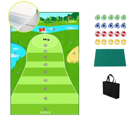 Golf Training Mat For Swing Parent-child Toys Ball Trace Directional Mat Swing Path Pads Swing Practice Pads